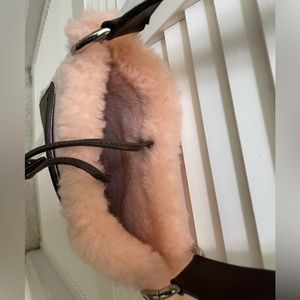 UGG crossbody bag with genuine leather